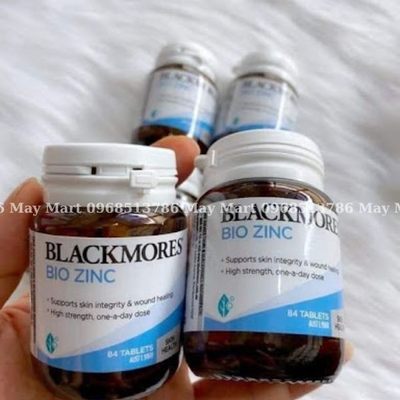 VIÊN UỐNG BỔ SUNG KẼM BLACKMORES BIO ZINC HỘP 84 VIÊN