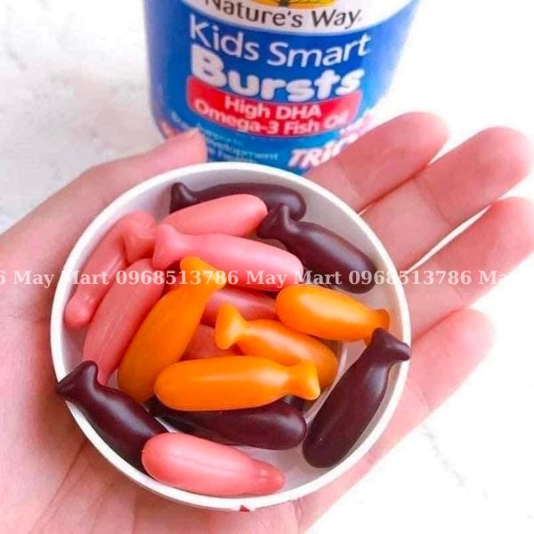 Nature's Way Kids Smart Omega-3 Fish Oil Trio - Bổ sung Omega 3 cho bé