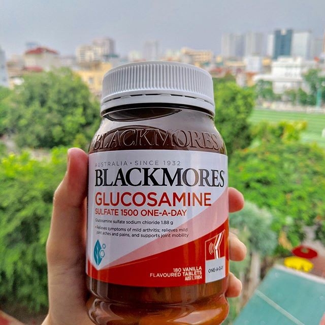 Hỗ trợ bổ xương khớp Blackmores Glucosamine Sulfate 1500 của Úc 180 viên