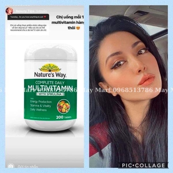 Vitamin tổng hợp Nature’s Way Complete Daily Multivitamin của Úc