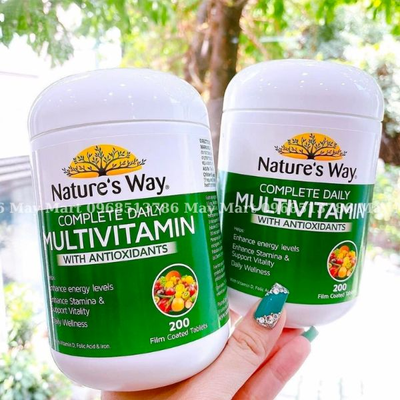 Vitamin tổng hợp Nature’s Way Complete Daily Multivitamin của Úc