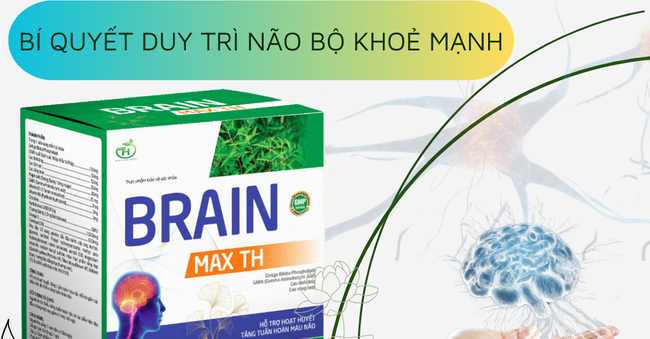 BRAIN MAX TH - BÍ QUYẾT DUY TRÌ NÃO BỘ KHOẺ MẠNH