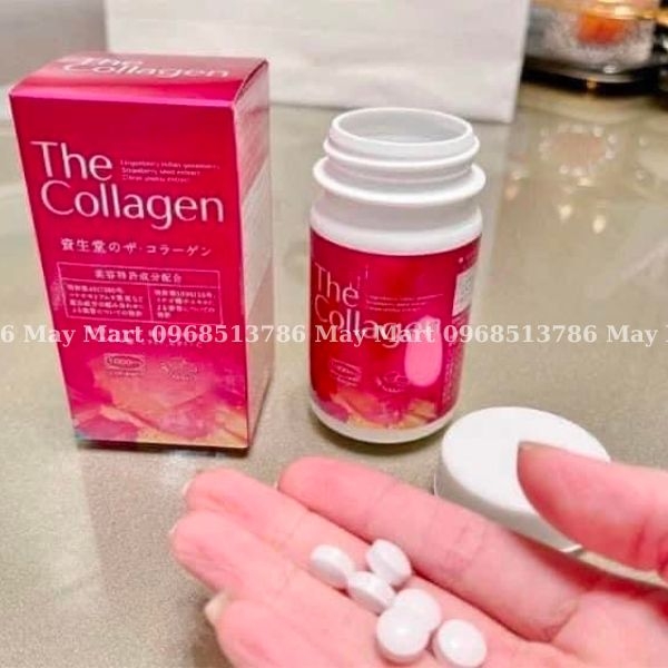 The Collagen Shiseido dạng viên của Nhật hộp 126 viên