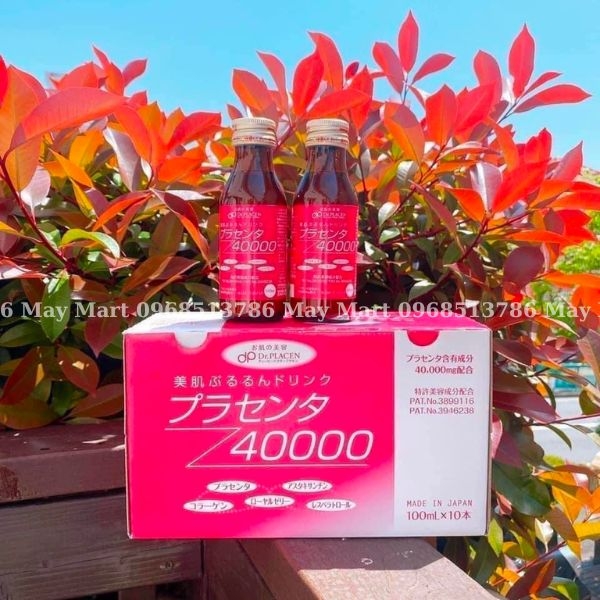 Collagen placenta 40000 Dr.Placen Nhật Bản