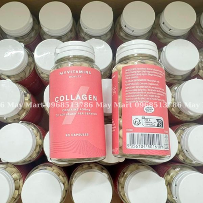 Viên uống hỗ trợ làm đẹp, trẻ hóa da Collagen Myvitamins