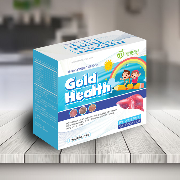 Siro thanh nhiệt, mát gan GOLD HEALTH