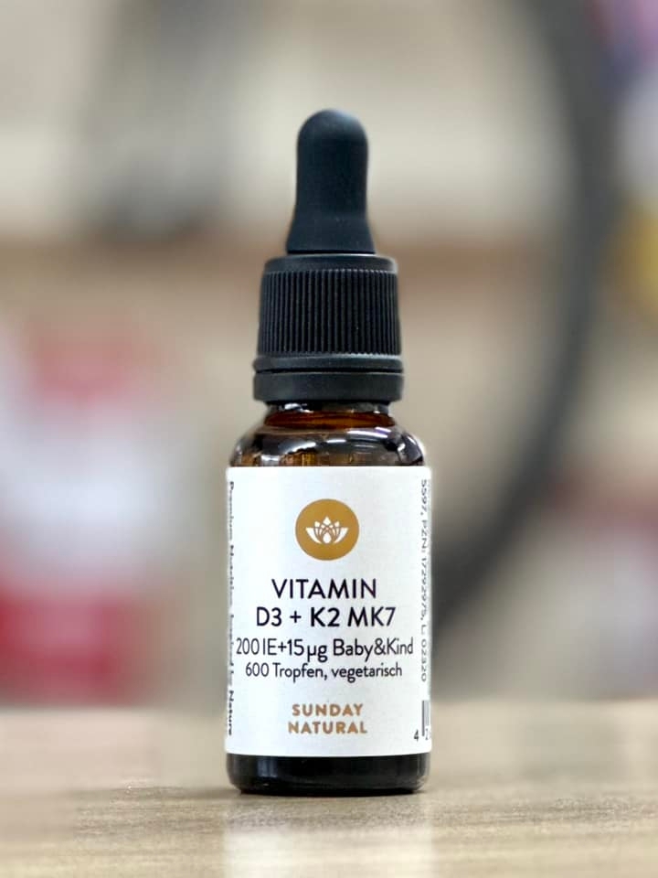 Vitamin D3K2 MK7 Sunday Natural 20ml của Đức