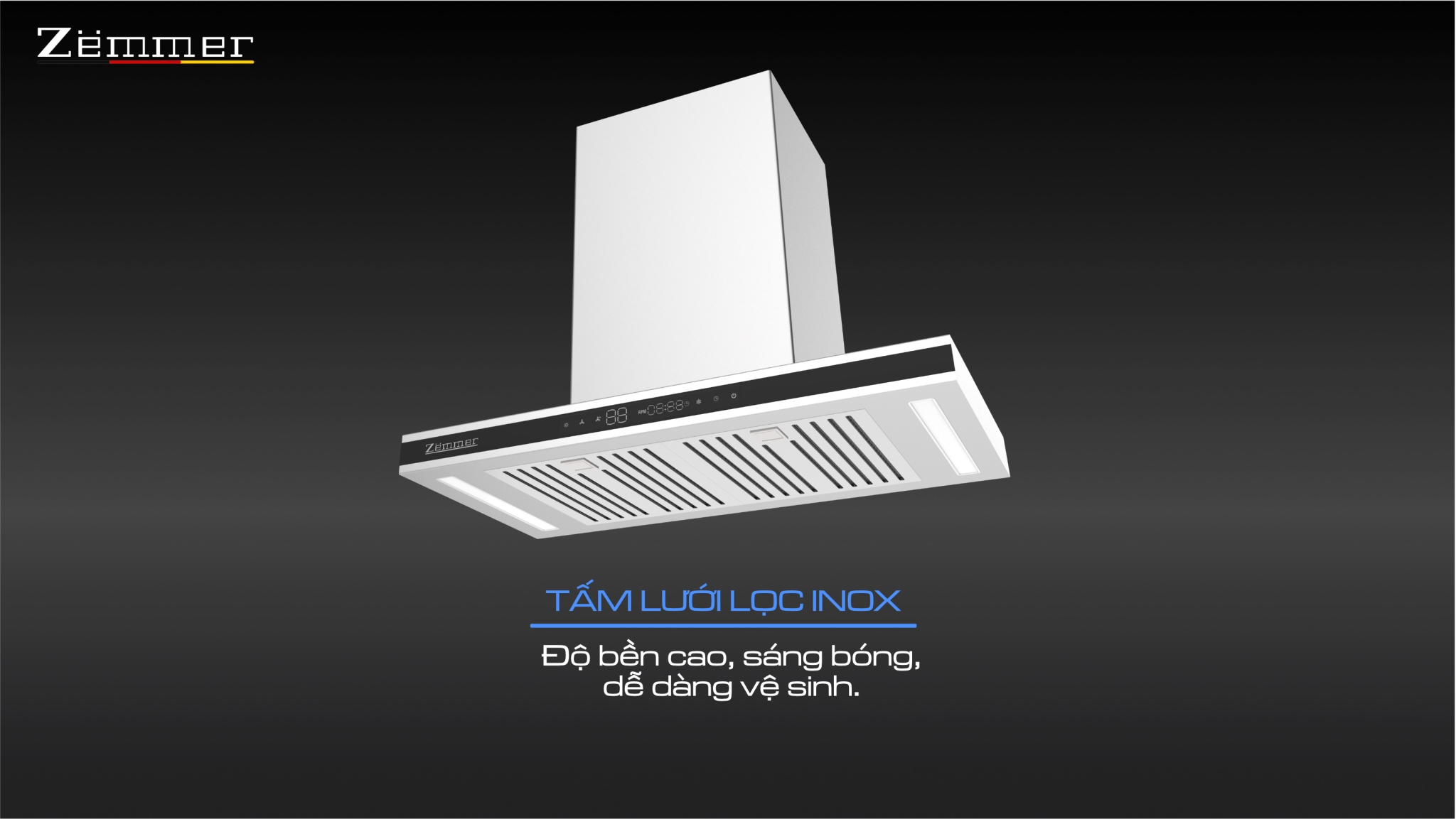 Hút mùi chữ T ZEMMER HZM 700 MULTI