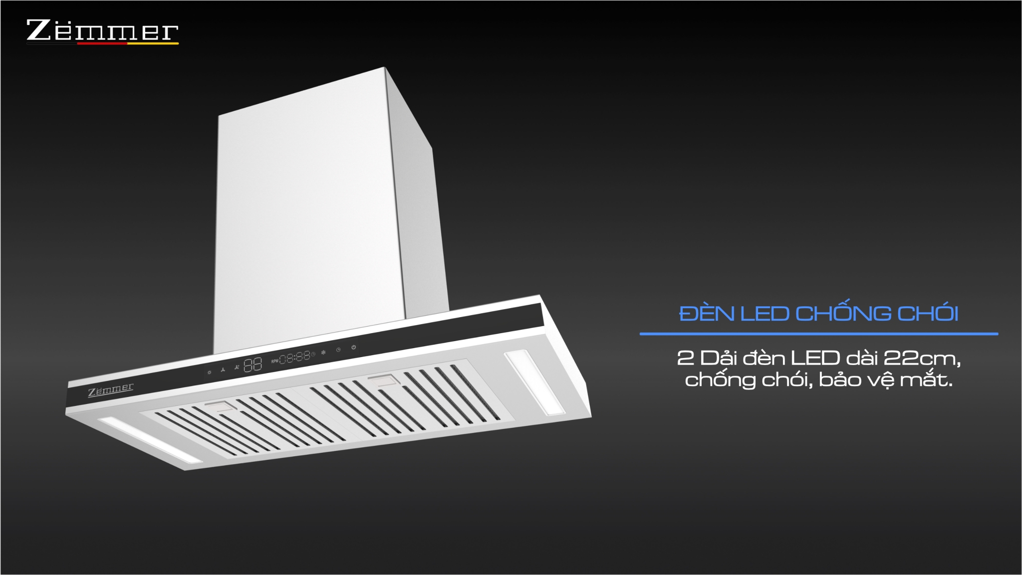 Hút mùi chữ T ZEMMER HZM 700 MULTI