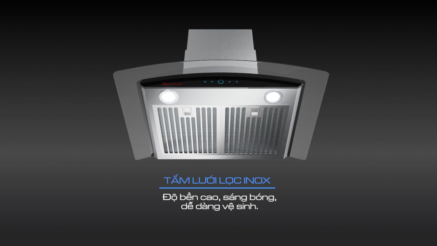 Máy hút mùi ZEMMER HZM 500GB