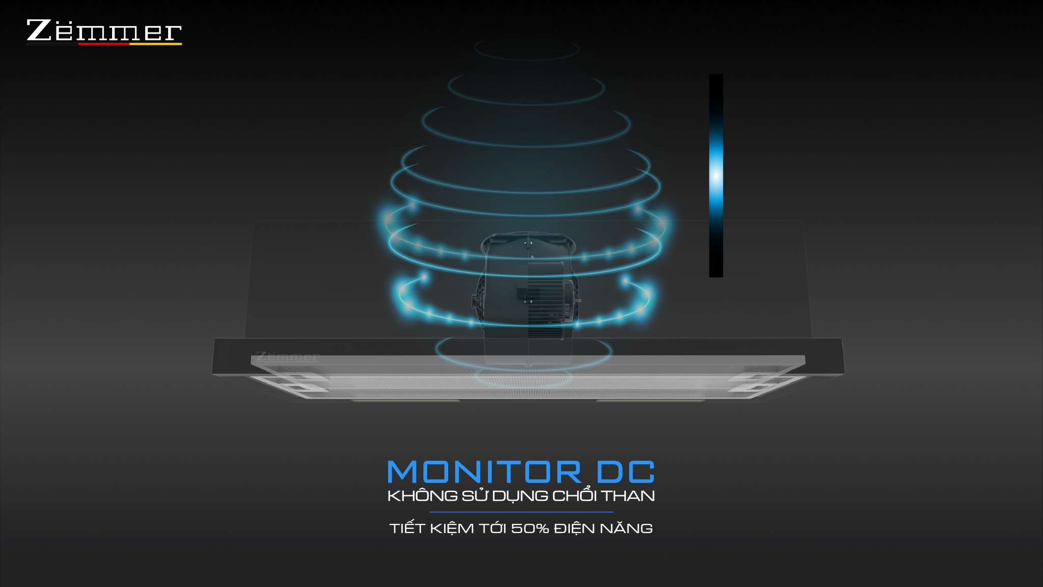 Hút mùi âm tủ HZM 700AX