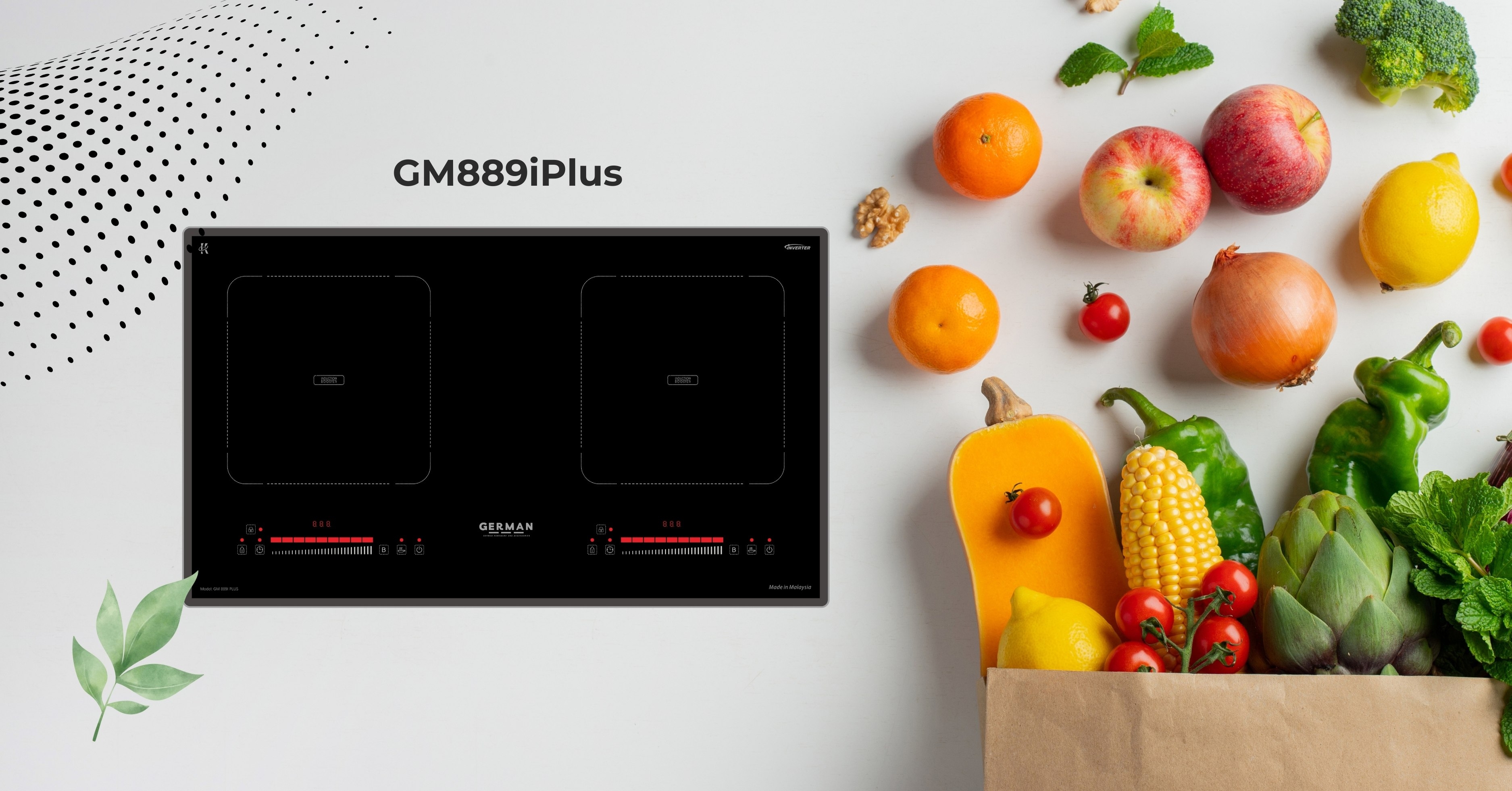 Bếp Từ Đôi German GM 889iPlus