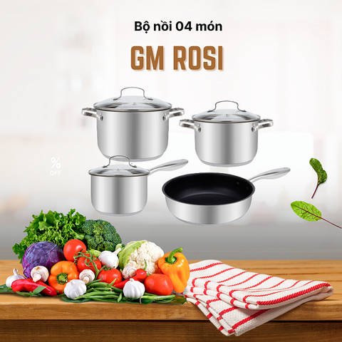 Bộ Nồi 4 Món German ROSI