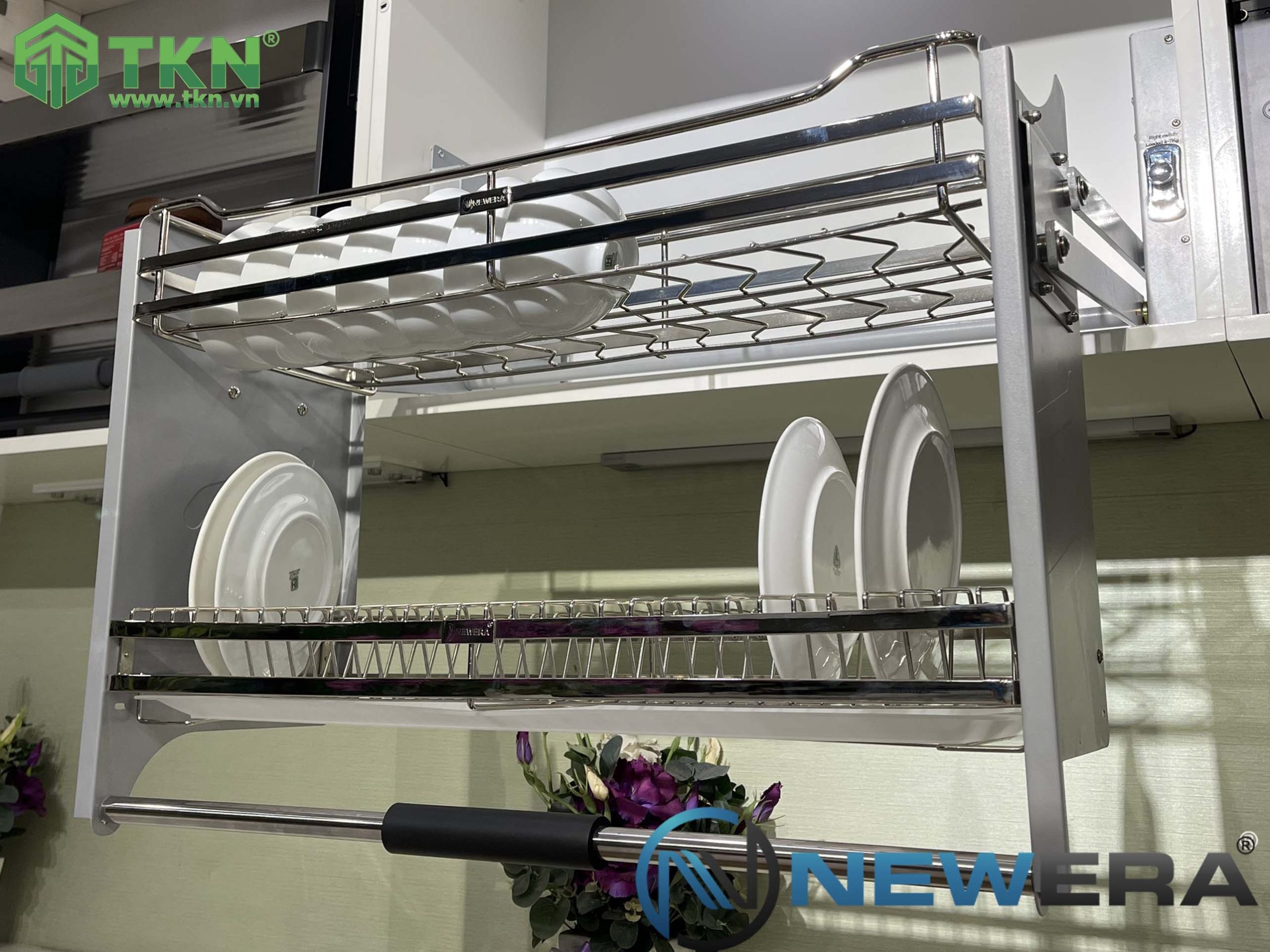 Giá bát nâng hạ NewEra nan dẹt NE255.900