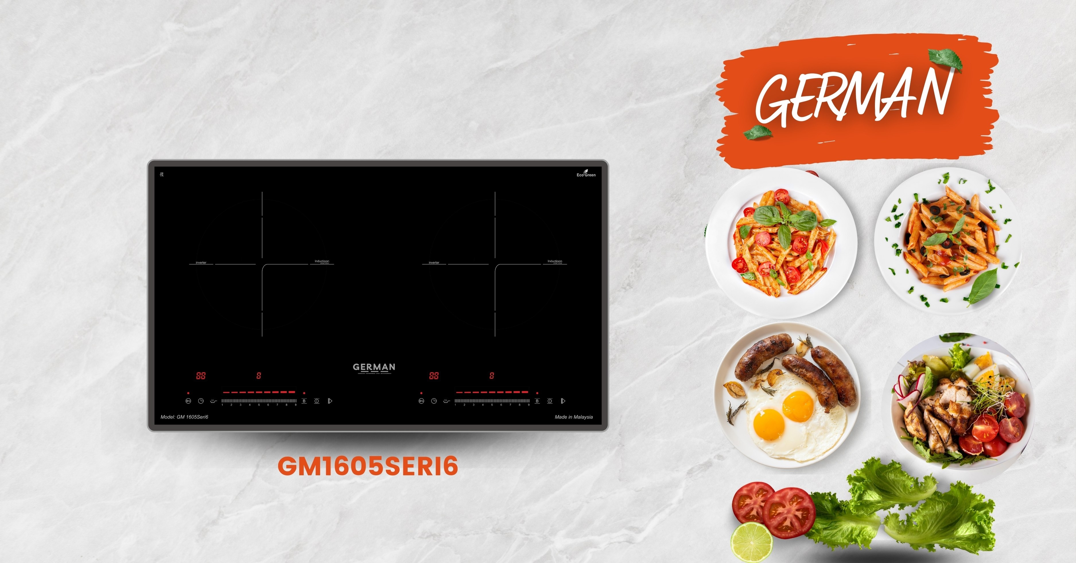 Bếp Từ Đôi German GM 1605Seri6