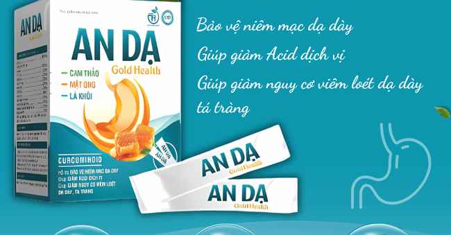 AN DẠ GOLD HEALTH - "VỆ SĨ" ĐẮC LỰC CHO DẠ DÀY CỦA BẠN