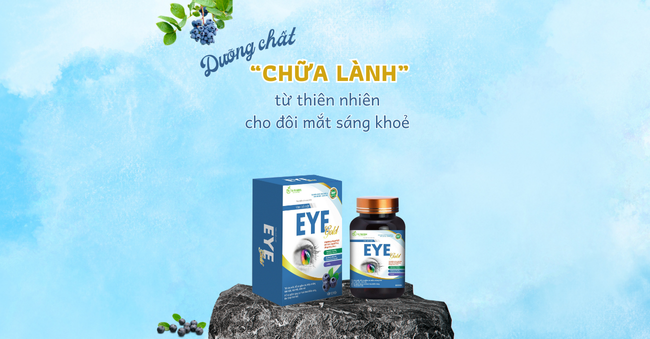 Viên bổ mắt EYE GOLD - DƯỠNG CHẤT CHỮA LÀNH TỪ THIÊN NHIÊN CHO ĐÔI MẮT SÁNG KHOẺ