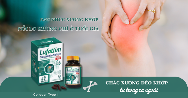 ĐAU NHỨC XƯƠNG KHỚP - NỖI LO KHÔNG CHỈ Ở TUỔI GIÀ